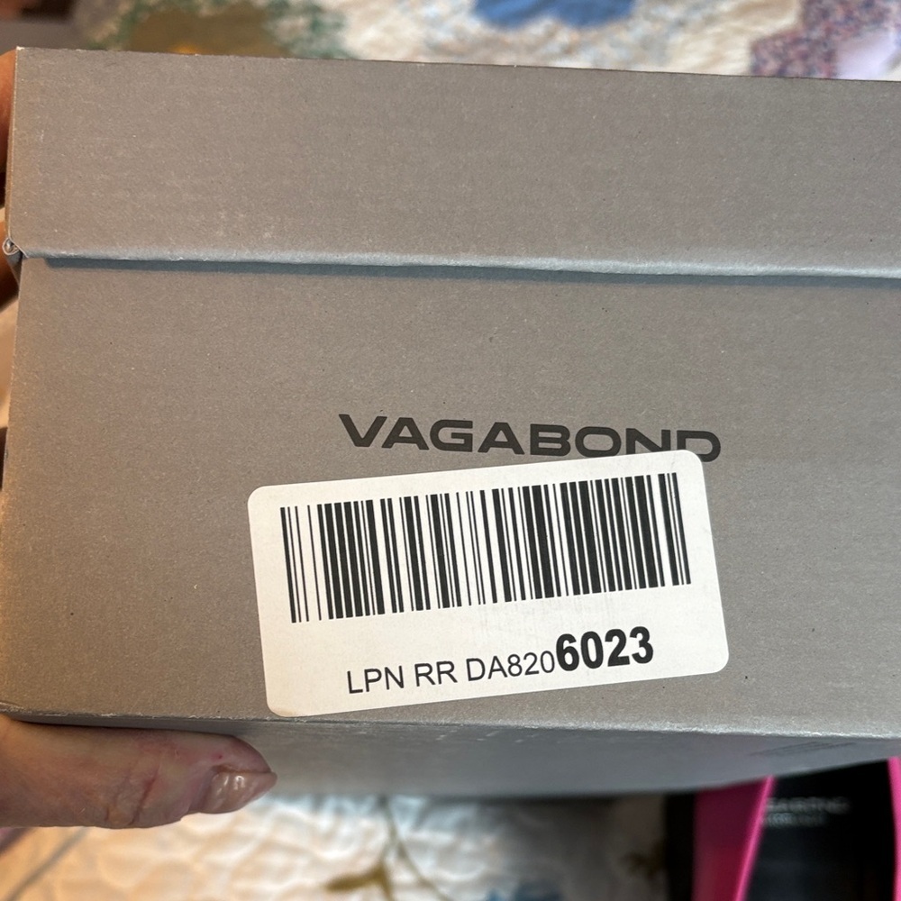 Vagabond Edwina Leather Hyper-Pink Block Heel Pumps Size 39 - Picture 8 of 10
